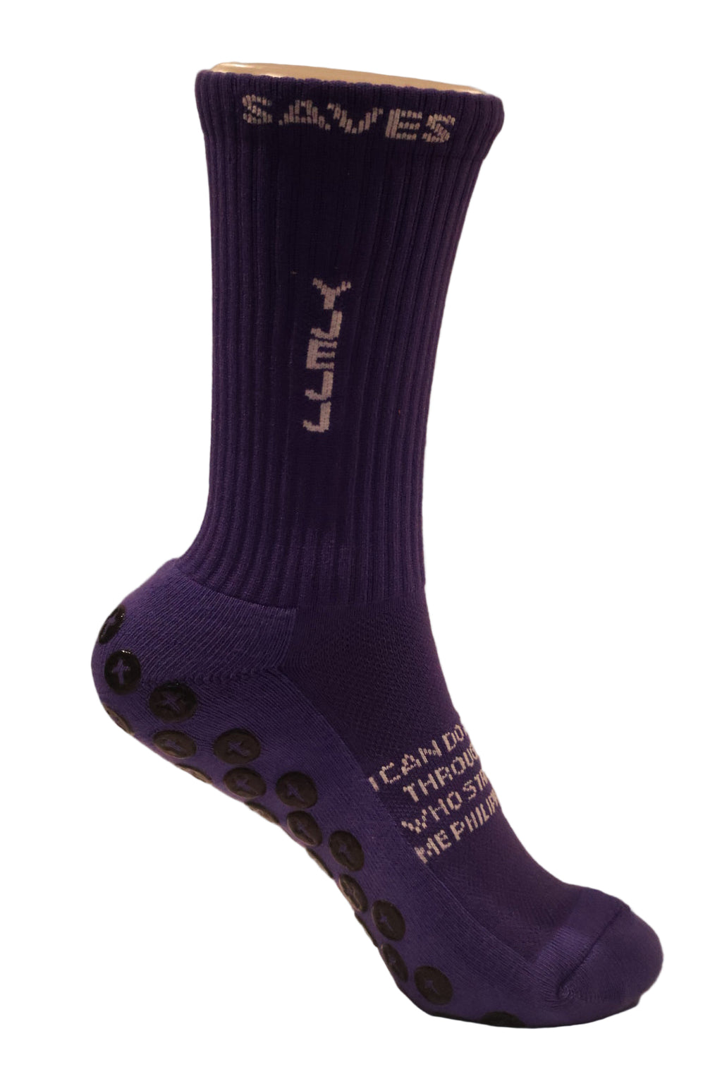 JESUS SAVES - PURPLE