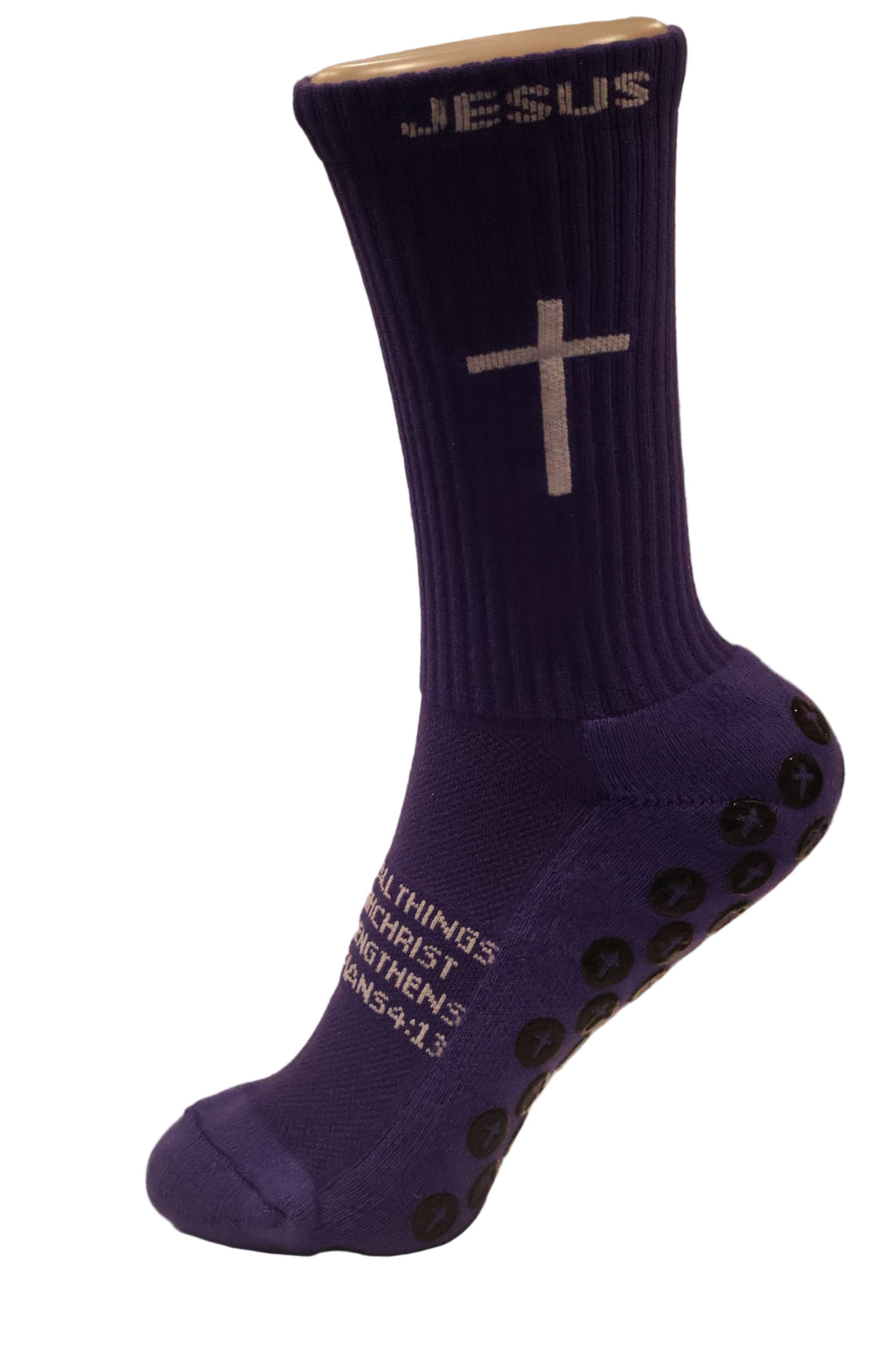 JESUS SAVES - PURPLE